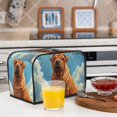 thumbnail image 6 of Yiaed Sunshine Cloud Bulldog Print Two Slice Bread Machine Cover, Universal Size Kitchen Appliance Cover for Bread Machine,Bread Machine Cover, 6 of 7