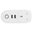 thumbnail image 2 of Herwey 1 Pce Prise Intelligente Wi‐Fi Interrupteur Fonctionne avec Alexa Google Home Application Télécommande, 2 of 8