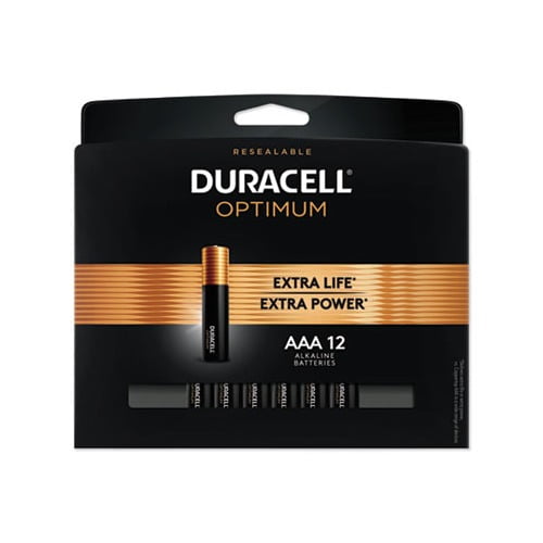 Optimum Alkaline AAA Batteries 12/Pack