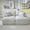 Light grey, variant on VEPXXP 71" Oversized Double Chaise Lounge Indoor, Plush Corduroy with Cup Holders & Side Pocket, High Density Sponge, Deep Seat, No Assembly, for Living Room,Black