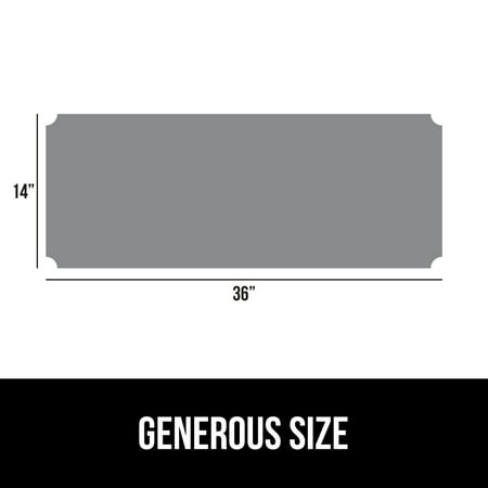GORILLA GRIP Wire Shelf Liner, Set of 4 Waterproof Shelving Liners, 14x36 Clear