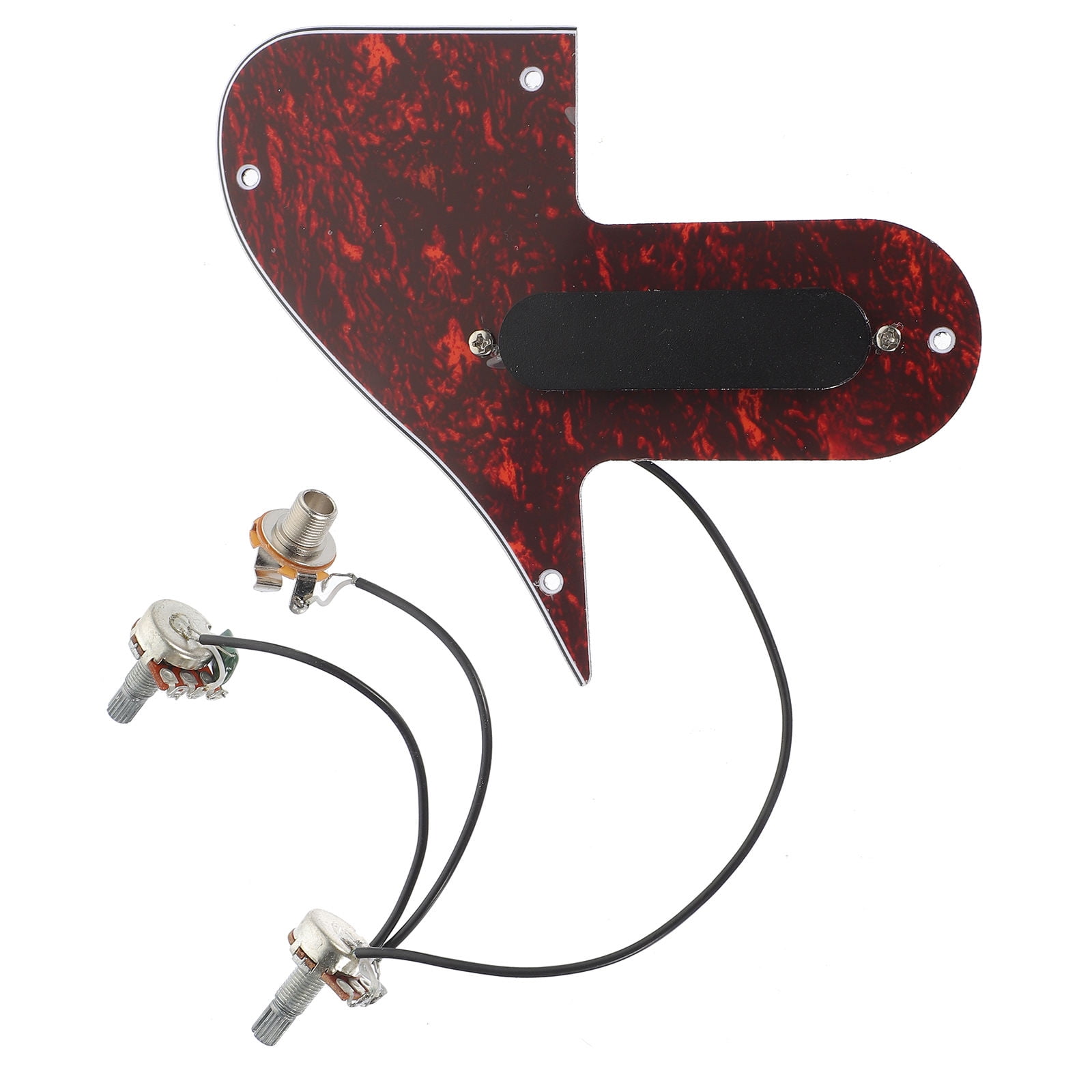 ELAYARD Mandolin Pickguard Assembly with High Output Low Noise Pickup, Replacement Set for Mandolin Parts and Accessories