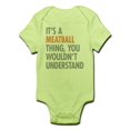 thumbnail image 1 of CafePress - Meatball Thing Body Suit - Baby Light Bodysuit, 1 of 1
