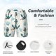 thumbnail image 3 of Fotbe Anchors And Shells Traje de Baño para Hombre – Shorts de Natación de Secado Rápido con Forro y Bolsillos-3X-Large, 3 of 6
