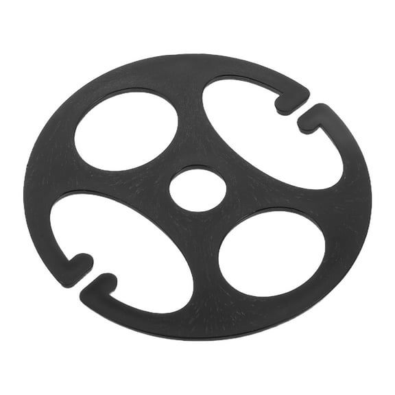 SWETRACE Cute Car Accessories Versatile Use Flower Shape Black 1 Set