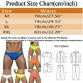thumbnail image 2 of mgoYE Mens Swim Brief Swim Briefs Stylish Comfortable Bikini Swimwear Sexy Micro Swimsuit Bathing Suit Swim Briefs for Men Mint Green-M, 2 of 4