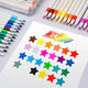 thumbnail image 2 of 24 Colores Marcadores Acrílica Pincel  Estuche Malubero Blanco, 2 of 5