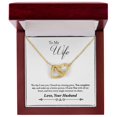 thumbnail image 1 of To My Wife You Complete Me Inseparable Necklace, 1 of 7