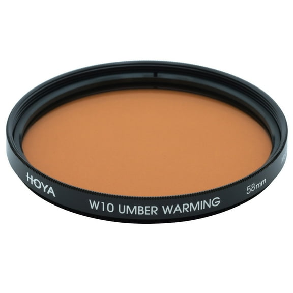 Hoya 58mm W10 Umber Warming Color Conversion Multi-Coated Glass Filter