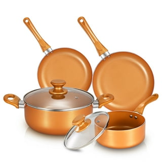 Tramontina 9-Piece Non-stick Cookware Set, Red - Walmart.com