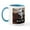 White/Blue Inside, variant on CafePress - Wyatt Earp Historical Mugs - 11 oz Ceramic Mug - Novelty Coffee Tea Cup