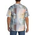 thumbnail image 3 of Kdxio Men'S Hawaiian Shirt For Men Short Sleeve Shirt The Cat Looks In The Mirror Summer Casual Holiday Beach Button Down T-Shirts, 3 of 5