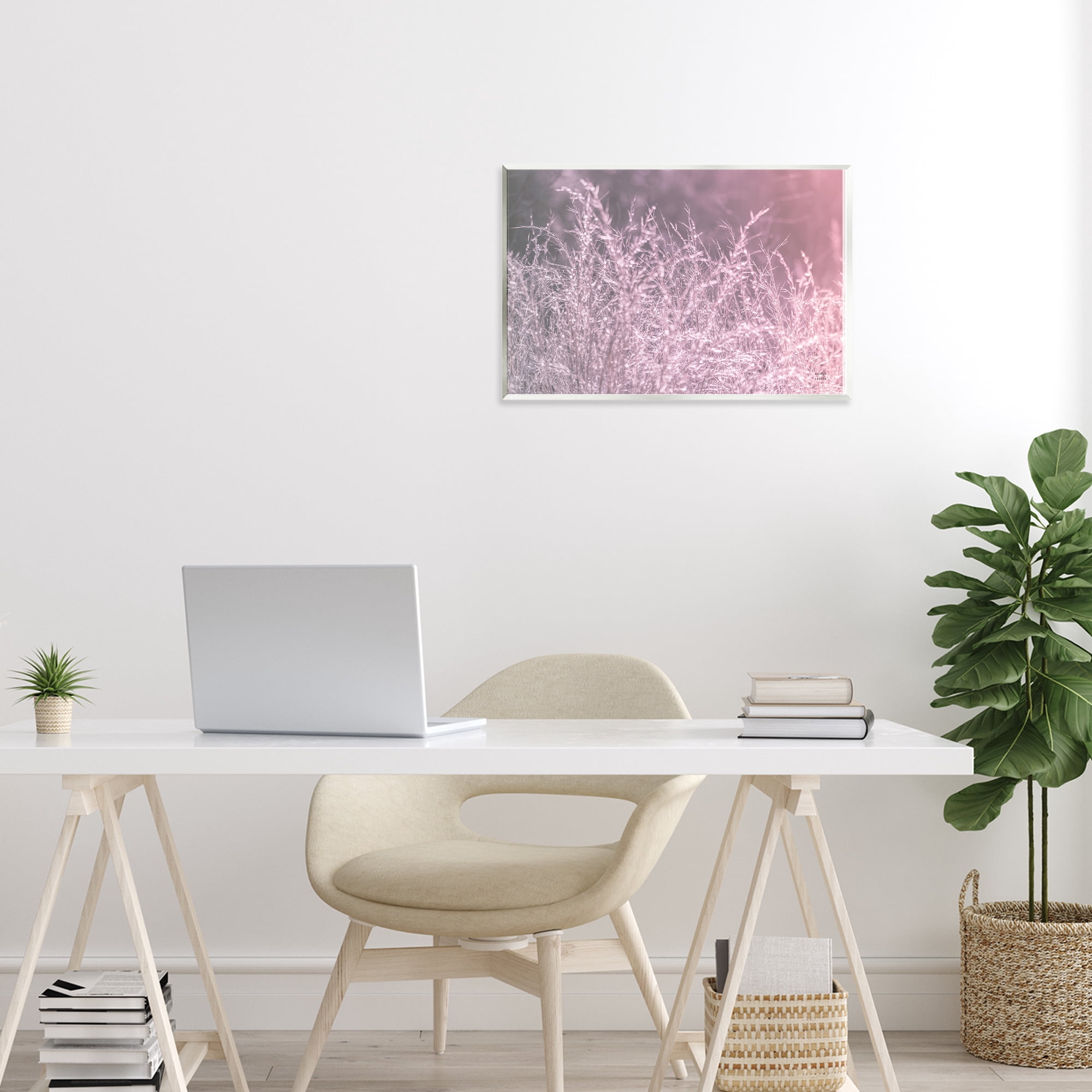 Stupell Industries Pink Morning Gentle Meadow Wall Plaque Art, design by Nathan Larson