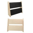 thumbnail image 1 of Almencla 2 Pcs Présentoir à Colliers Bijoux Chevalet Commode de Table Noir et Beige, 1 of 6