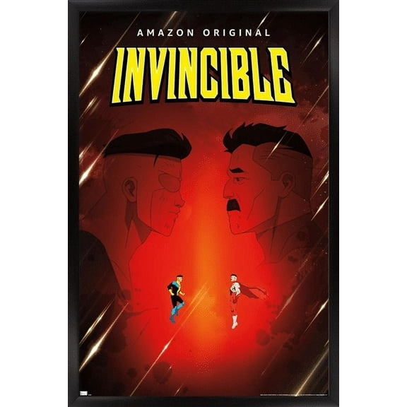 Invincible - Father and Son One Sheet Wall Poster, 14.725" x 22.375" Framed