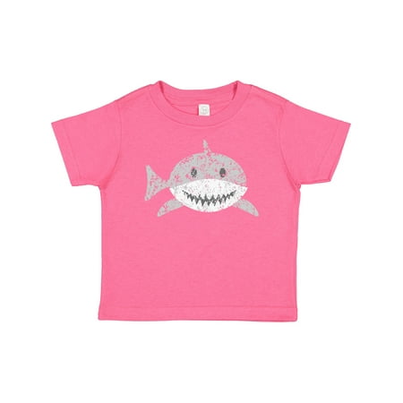 

Inktastic Cute Distressed Gray Shark Gift Baby Boy or Baby Girl T-Shirt