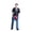 black shirt man, variant on Kokiya 1/64 Scale Standing Figure Dioramas Tiny People Model for Desktop Decoration Man taking a taxi
