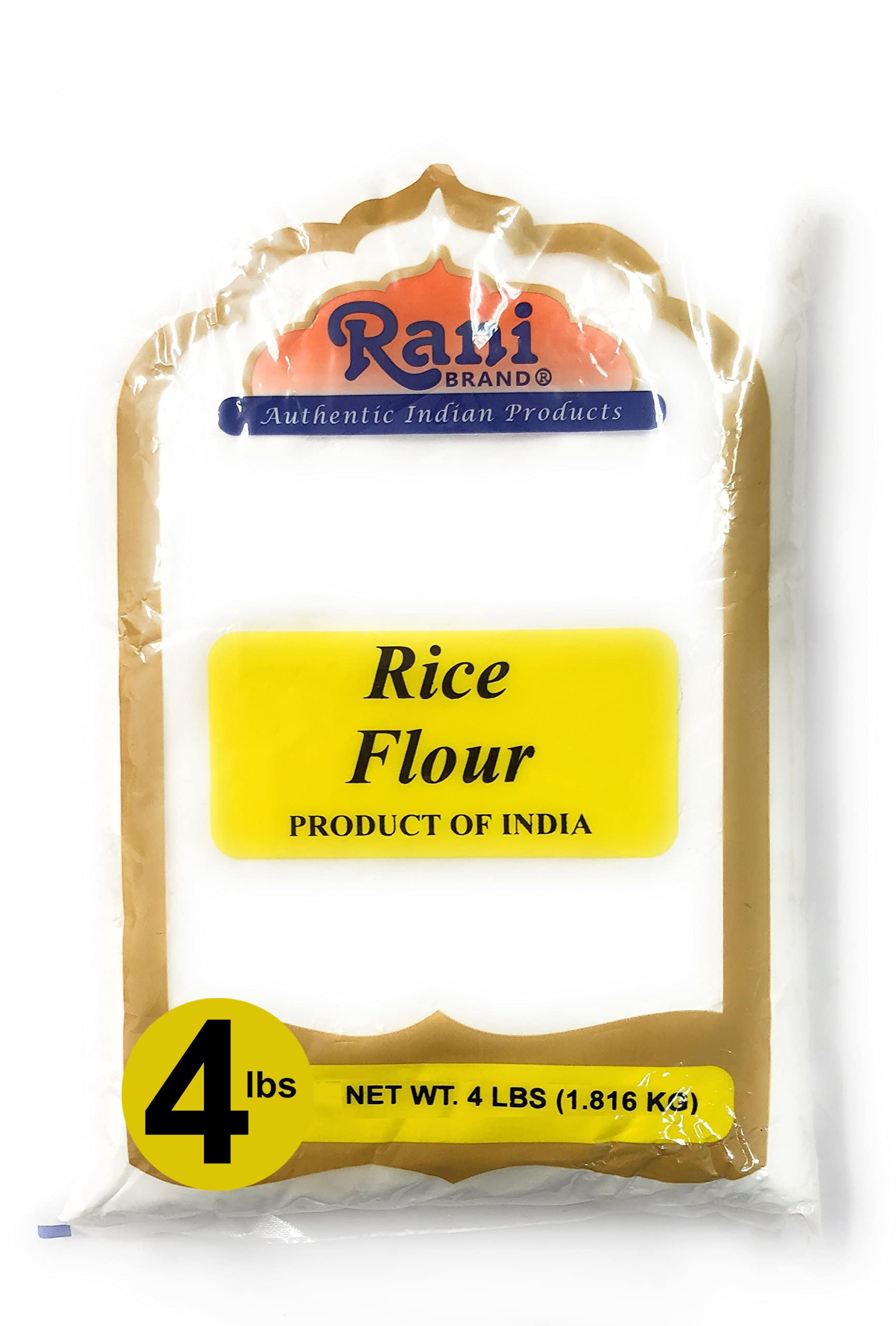 Rani Rice (White) Flour 64oz (4lbs) 1.81kg ~ All Natural | Gluten Friendly | Vegan | NON-GMO | Indian Origin