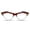 Brown Stripes, variant on Premium Cat Eye TR-90 Reading Glasses for Women – Narrow–Medium Fit, Sturdy Frame, Spring Hinges, Stylish Readers, Clear Tortoise, +2.25