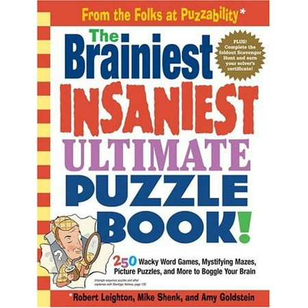The Brainiest Insaniest Ultimate Puzzle Book Walmart Canada
