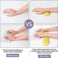 thumbnail image 4 of Memory Foam Wrist Guard Soft Gel Ergonomic Mouse Pad Wrist Guard Keyboard Mouse Wrist Guard Set, 4 of 5