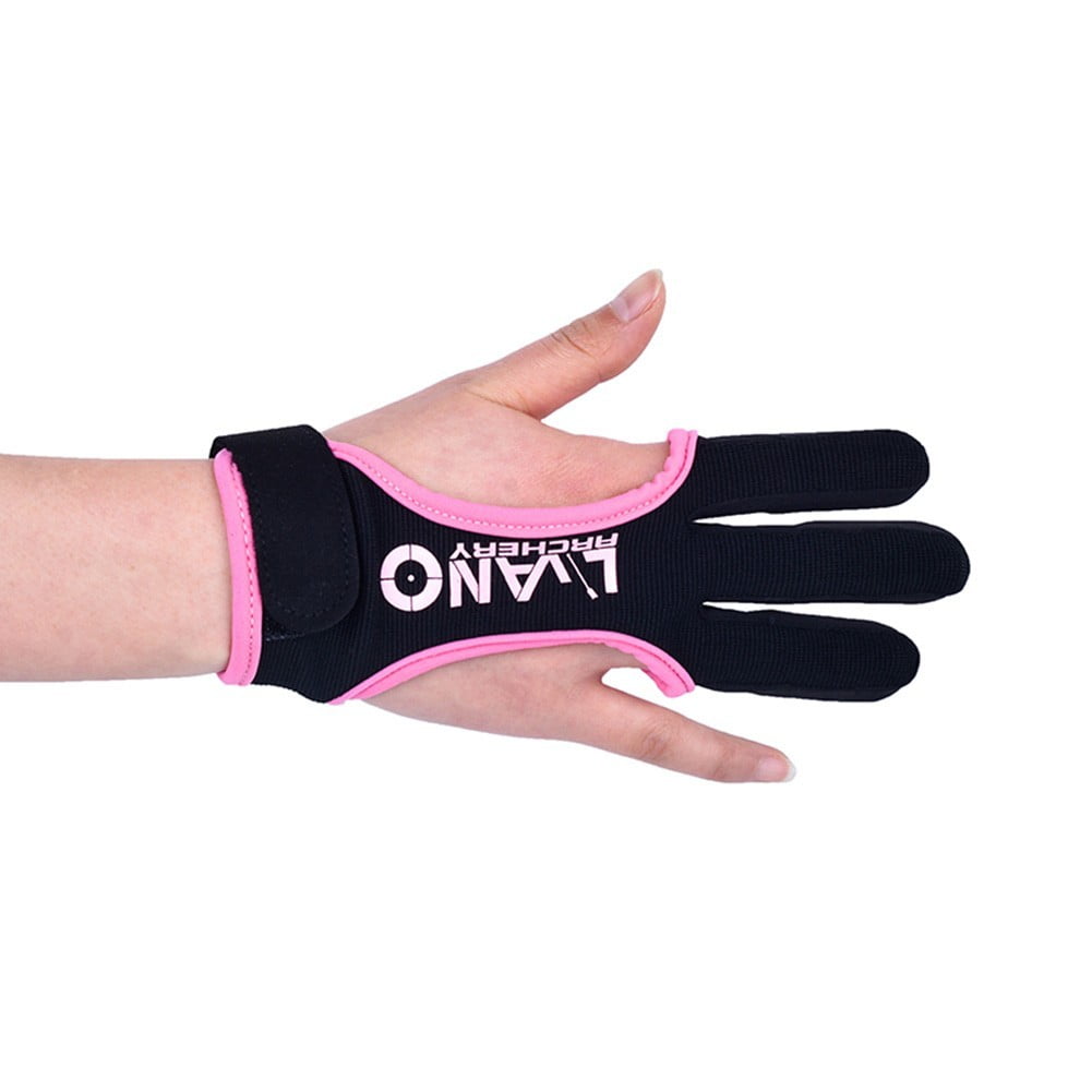Sporting Goods Outdoor Sports Archery Equipment Non Slip Hand Guard Tabs Protective Archery Bow Glove For Recurve Compound Bow