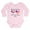 Petal Pink, variant on CafePress - Made In America With Puerto Rican Parts Body Suit - Long Sleeve Cotton Baby Bodysuit