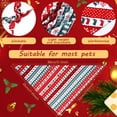 thumbnail image 2 of Bandanas para perros Newwiee, 200 unidades, ajustables, navideñas, 80 x 55 cm, 2 of 7