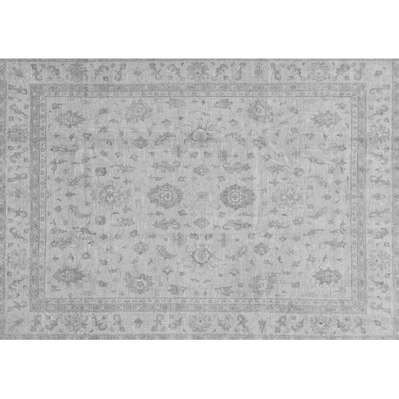 Ahgly Company Indoor Rectangle Oriental Gray Traditional Area Rugs, 2' x 3'