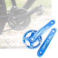 thumbnail image 3 of Juego de Bielas para Bicicleta de Montaña, Aleación de Aluminio Cónica Cuadrada de 170 Mm Bielas Azul 32T DYNWAVEMX Platos y bielas de bicicleta de montaña, 3 of 7