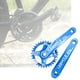 thumbnail image 3 of Bielas de bicicleta de montaña 170 mm 104BCD Bielas cónicas cuadradas CNC Aleación de aluminio para Bielas Azul 32T Cola Platos y bielas de bicicleta de montaña, 3 of 5
