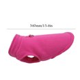 thumbnail image 3 of Ropa para mascotas Forro polar grueso para perros pequeños Chaleco Chihuahua (Rosa S) Wdftyju Libre de BPA, 3 of 3