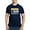 Navy, variant on - Proud Dad Of A Soldier White And Gold Men's Eco Sport T Shirt - Men's Dark Eco Sport T-Shirt