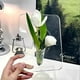 thumbnail image 5 of Florero con marco Floreros de acrílico transparente para flores, floreros de arte moderno para decoración del hogar, floreros decorativos para escritorios, estantería, regalos de dormitorio, 6*20*15c, 5 of 5