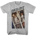 thumbnail image 1 of Bill And Ted Excellent Gris Chiné T-Shirt pour Adulte m, 1 of 2