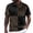 Black, variant on Mens Polos Shirts Color Blocked foreign Trade Button Lapel Short Sleeved Beach Vacation Clothes for Men,Black,M