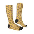 thumbnail image 3 of Daiia Sports Socks Sunflower Printed Novelty Crew Socks for Men Women Knee High Socks Cotton Socks Soft & Breathable Support Unisex Socks, 3 of 9