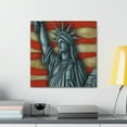 thumbnail image 3 of Lady Liberty Illuminated - Canvas, 3 of 10