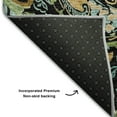 thumbnail image 3 of Addison Rugs Mayfield Washable Transitional Paisley Black Rectangle Rug, 5' x 7'6", 3 of 6