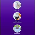 thumbnail image 3 of Ivation IVADM45 25 Ounces 225 Sq Ft Dehumidifier in White - Removable, 3 of 9