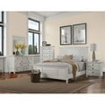 thumbnail image 2 of Pine Wood 5 Drawer Chest in White, 2 of 2