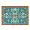 thumbnail image 1 of Folk Cutting Board, Nordic Style Square Ornament with Snowflake Like Motif, Decorative Tempered Glass Cutting and Serving Board, in 3 Sizes, by Ambesonne, 1 of 2
