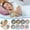 A,B,C,D,E,F,G,H, variant on cvlncycling Clearance Alarm Clocks with Large Numbers,Alarm Clocks with Battery Backup,Children's Alarm Clock, Analogue Alarm Clock,Electronic Desk Clock For Kids Bedroom