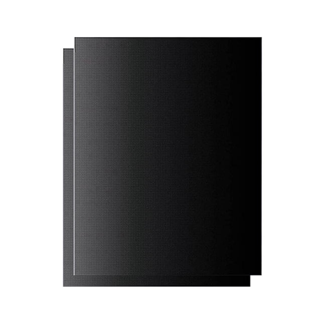 Visland 2 Pcs Grands Doublures de Four pour Fours à Gaz Électriques Antiadhésifs Réutilisables en Fibre de Verre Tapis de Protection de Sol Résistant à la Chaleur pour Cuisson sur Cuisinière