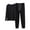 *3-Black, variant on VBVC Men's and Men's Plus Drawstring Set with Pockets,Lightweight Long Sleeve Top and Jogger Pant For Men,Black,L-5XL