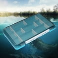 thumbnail image 2 of Caja cebo de Pesca Portátil Ygjytge Soporte Gancho Cuentas Parche Ajustable Al Aire Libre azul, 2 of 6
