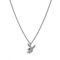 thumbnail image 1 of Collier Pendentif Lapin Playboy en Strass Acier Inoxydable Rétro Punk pour Femmes, 1 of 5