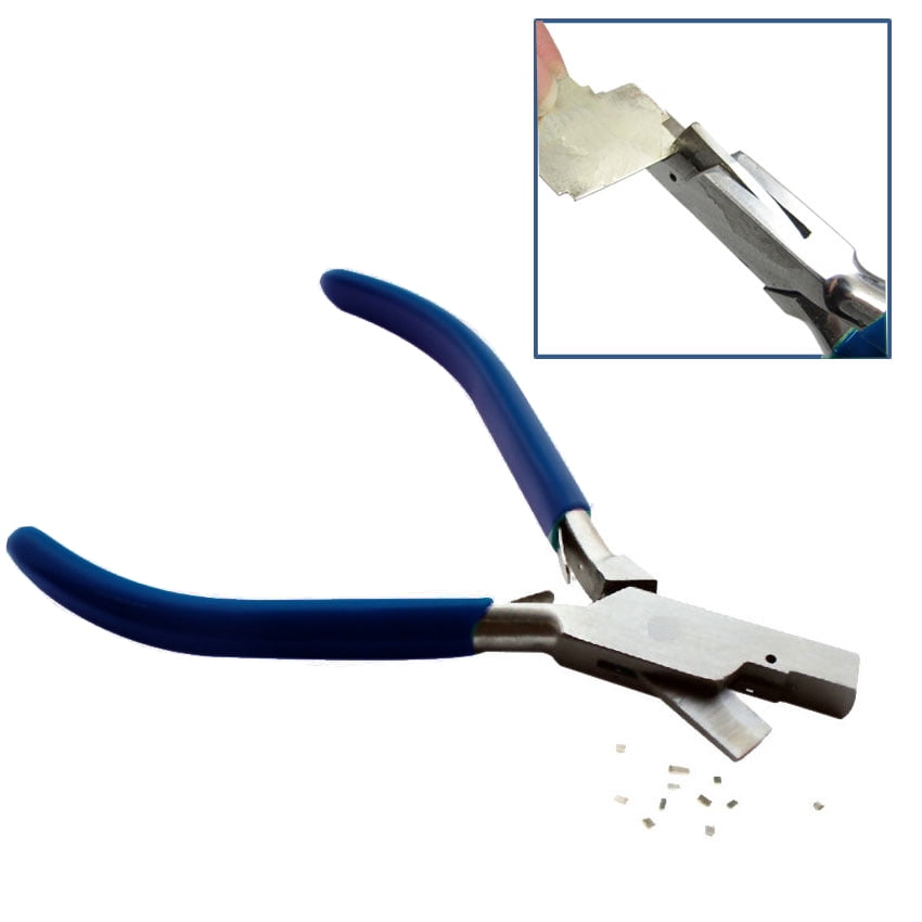 Sheet Solder Cutting Pliers 5" Cuts 1/16" Squares Jewelry Soldering