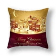 thumbnail image 4 of Funda de almohada decorativa para Navidad y Año Nuevo, funda de cojín para sofá, dormitorio, decoración del hogar, regalo de Navidad, 45x45cm, 4 of 4