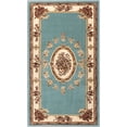 thumbnail image 2 of Well Woven Timeless Le Petit Palais Medallion Oriental Light Blue 2'3" x 3'11" Area Rug, 2 of 7